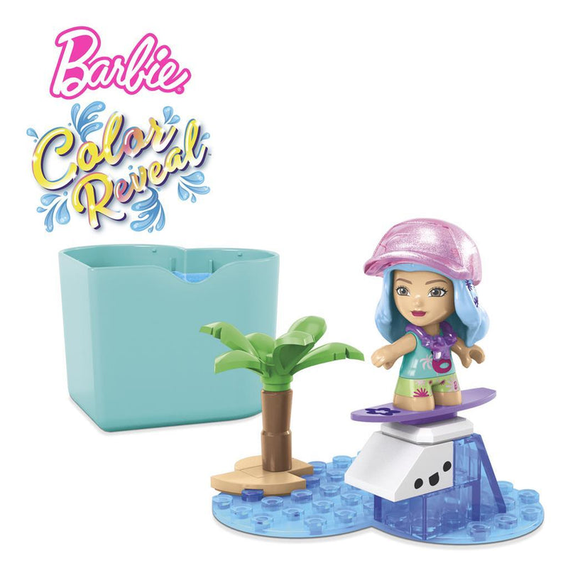 Mega Bloks Barbie Color Reveal Bouwset Assorti