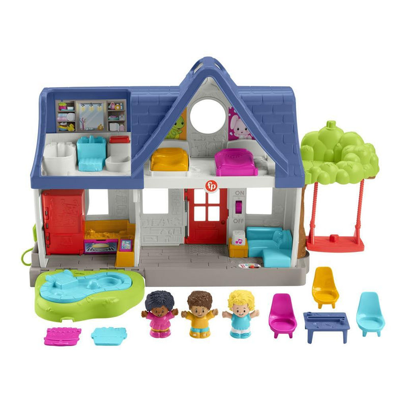 Fisher Price Little People Vrienden Speelhuis + Licht en Geluid