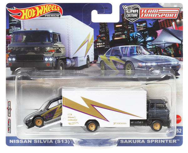 Hot Wheels Premium Team Transport - Nissan Sylvia