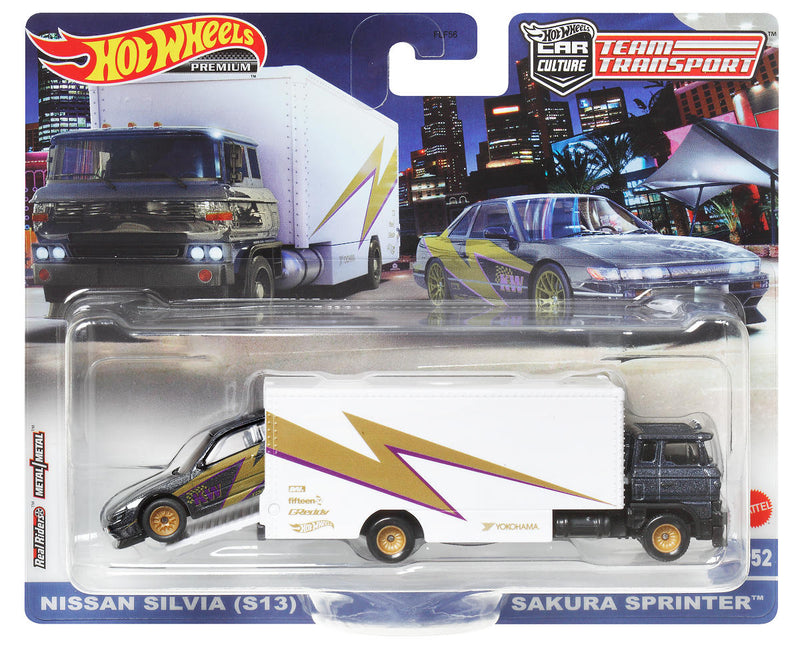 Hot Wheels Premium Team Transport - Nissan Sylvia