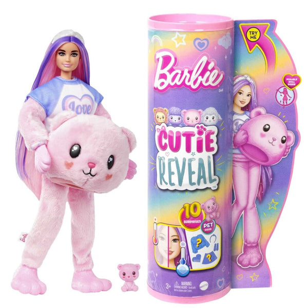 Barbie Cutie Reveal Coxy Cute Tees Teddy Pop