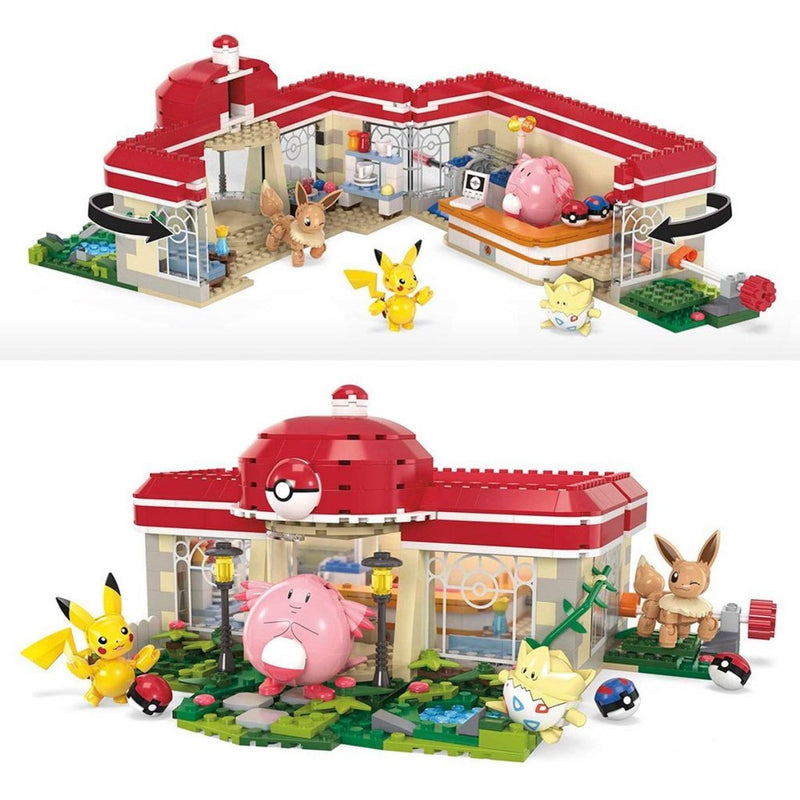 Mega Construx Pokémon Bouwset Pokémoncentrum in het Bos