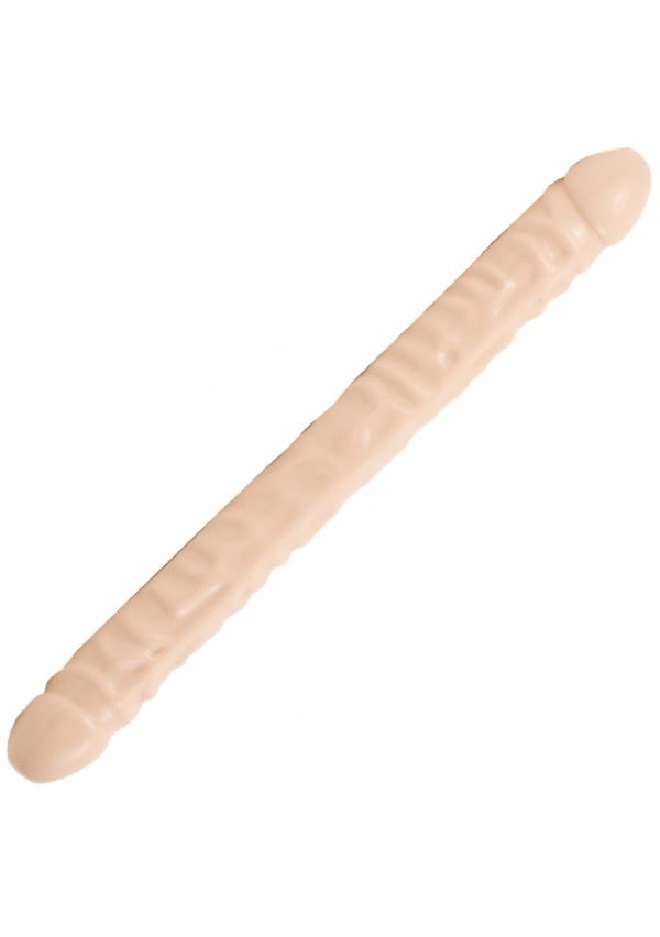 Veined Double Header - Dildo met Dubbele Uiteinden - 45 cm