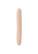 Jr. Veined Double Header - Dildo met Dubbele Uiteinden - 30 cm