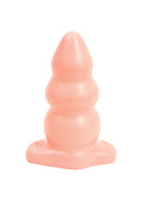 Triple Ripple Butt Plug - Large - Huid