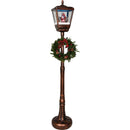 Kerst Lantaarnpaal - 188cm - met licht en geluid