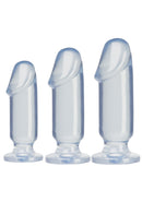 Doc Johnson - Crystal Jellies Anal Starter Kit - Transparant
