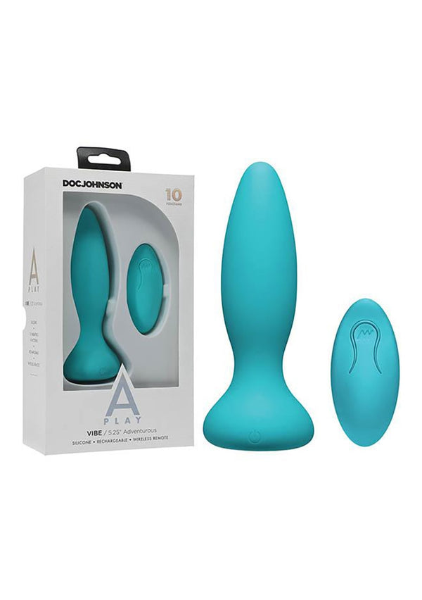 Vibe - Avontuurlijke Siliconen Anaal Plug met Afstandsbediening
