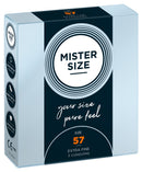 Mister Size 57mm pack of 3