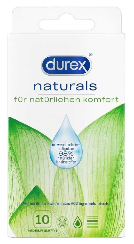 Durex Naturals Pack of 10