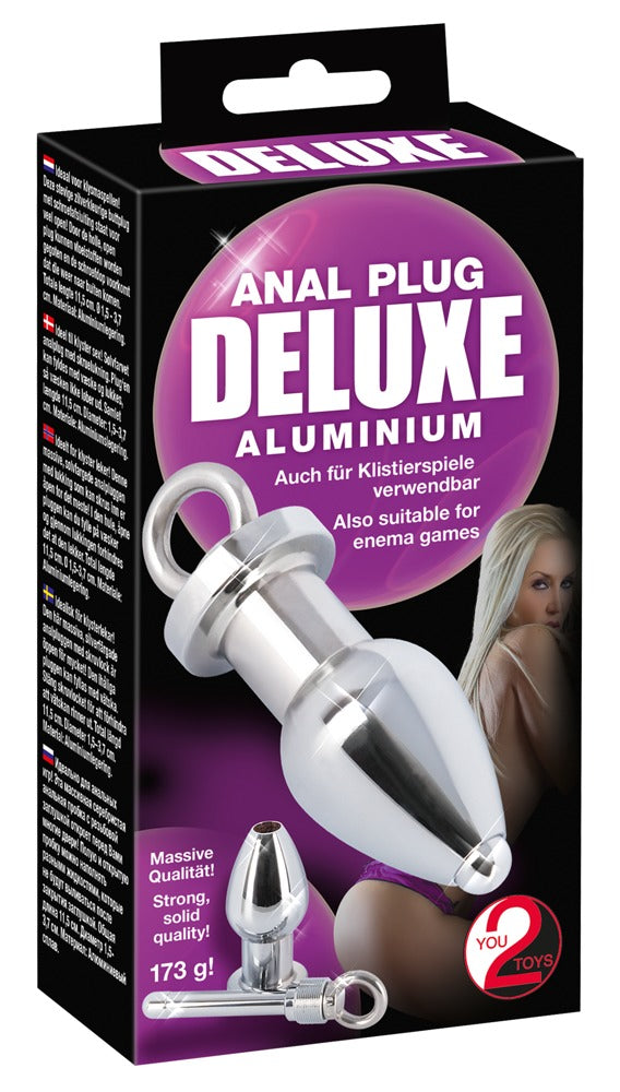 Butt Plug deluxe Aluminium