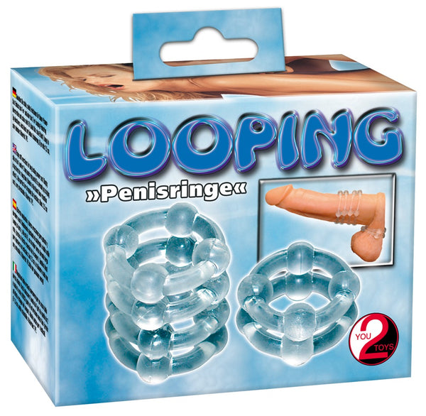 2er Silicon Ring set Looping