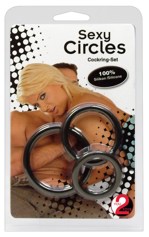 Sexy Circles Cockring black