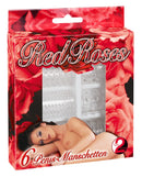 Red Roses Penis Sleeves 6 pcs