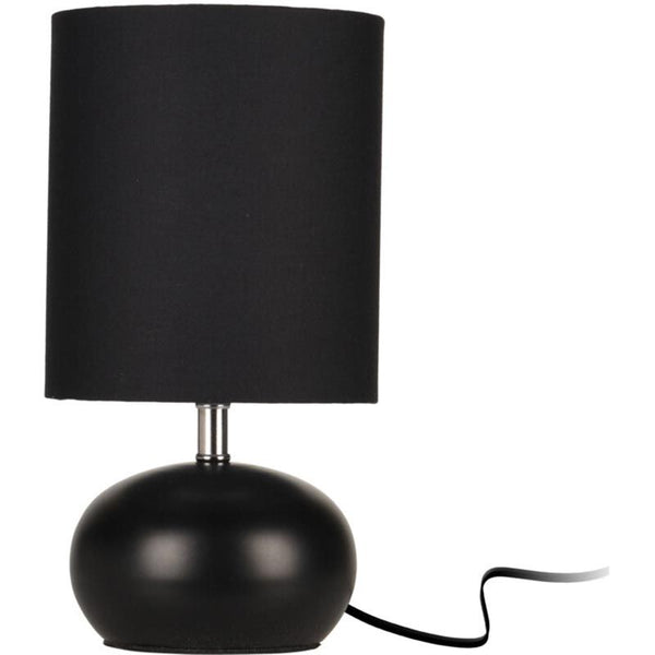 Tafellamp - 24 cm - zwart