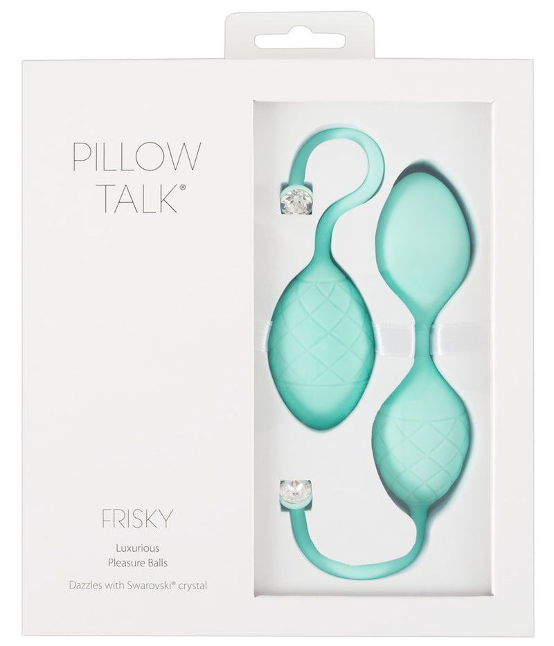 Pillow Talk - Frisky Pleasure Balls - Teal