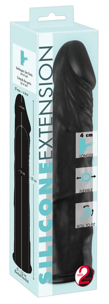 Silicone Extension black