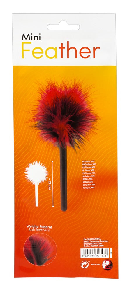 Red Mini Feather