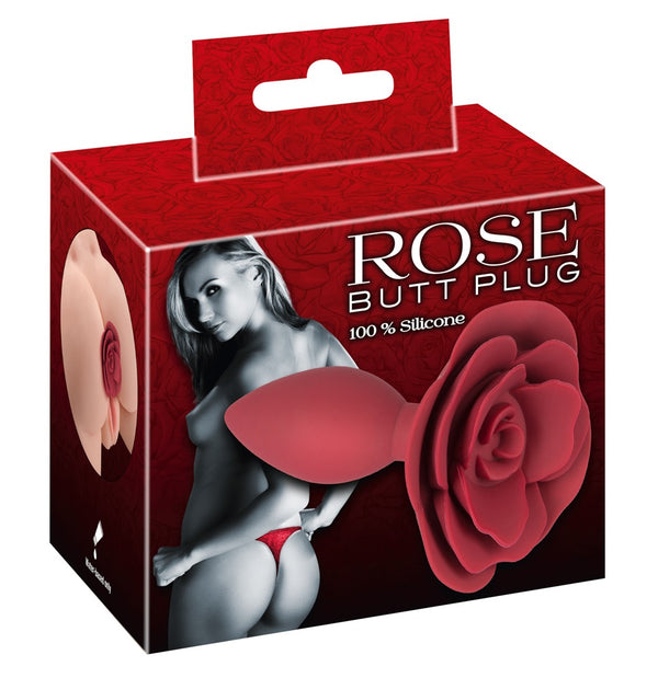 Rose Butt Plug Silicone
