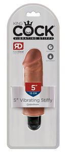 KC 5" Vibrating Stiffy Tan