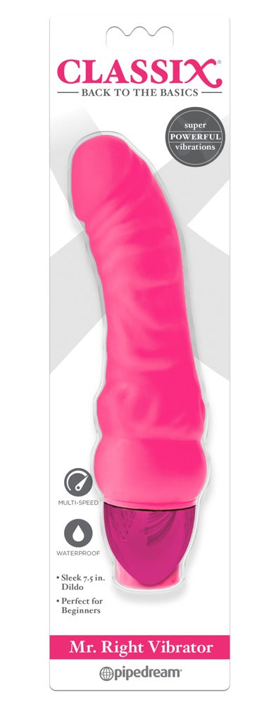 Mr. Right Vibrator Pink
