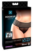 Crotchless Love Garter XL-XXL