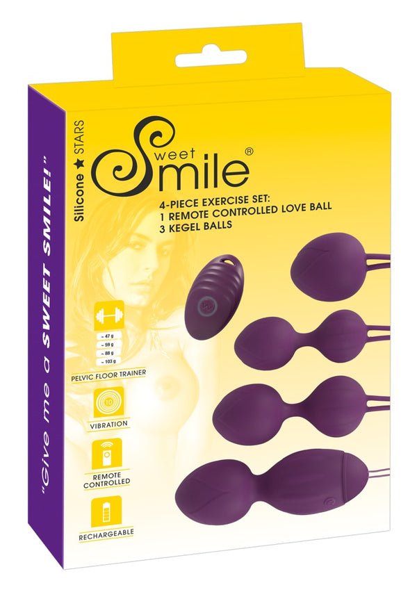 Sweet Smile 4-Piece Exercise S