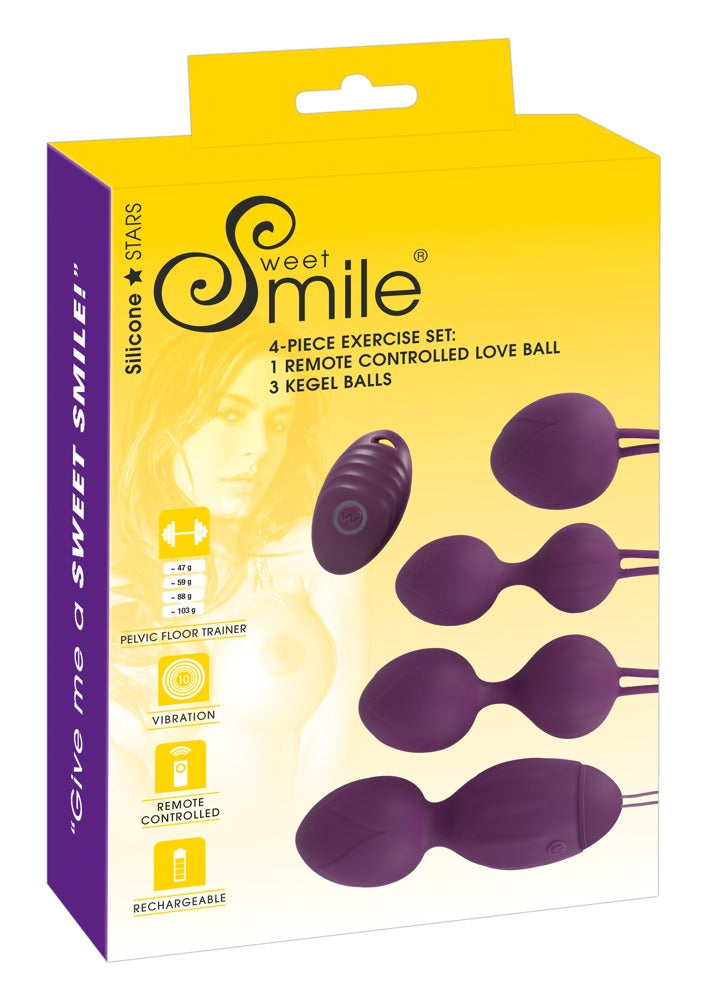 Sweet Smile 4-Piece Exercise S