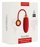 SVAKOM - Ella Neo Vibratie Eitje App Controlled - Red