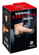 Vibrating Strap-On Sleeve