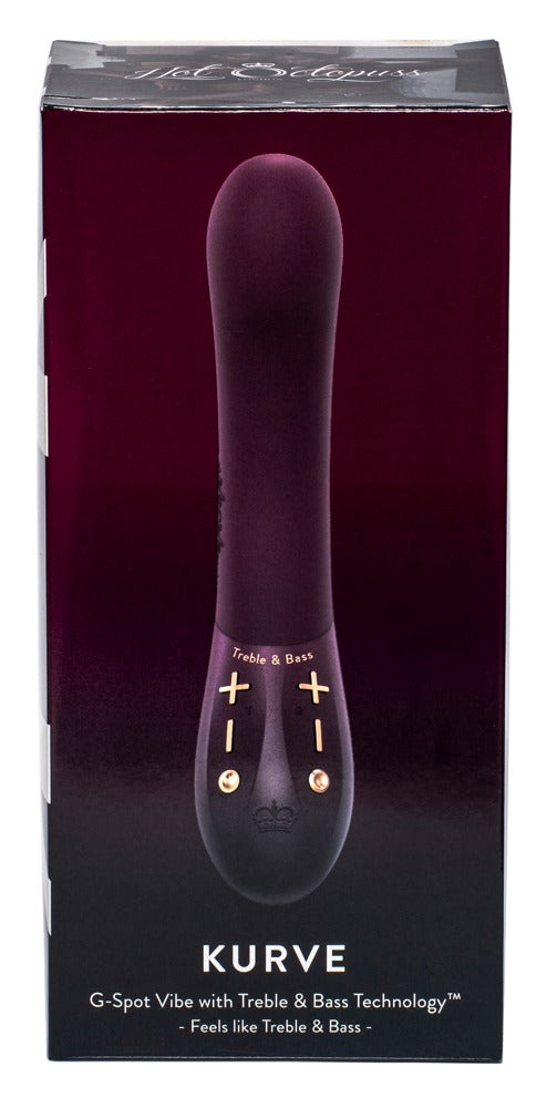 Hot Octopuss Kurve G-spot Vibrator - Plum