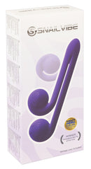 Slak Vibe - Flexibele Vibrator - Paars