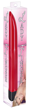 Vibrator "Lady Finger" red