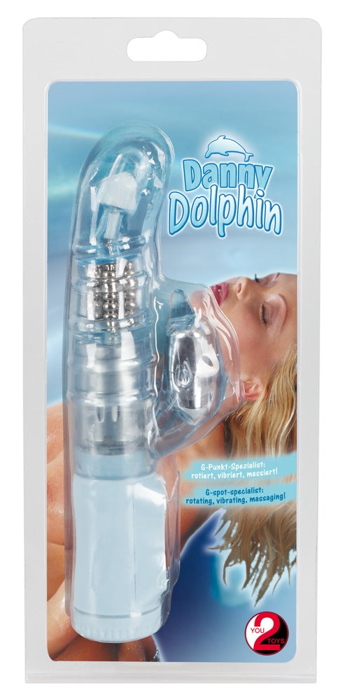 Blauwe Danny Dolphin Vibrator