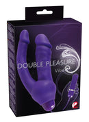 Dubbele Realistische Vibrator - Paars