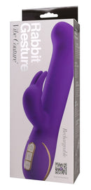 Rabbit Gesture G-Spot Vibrator - Paars