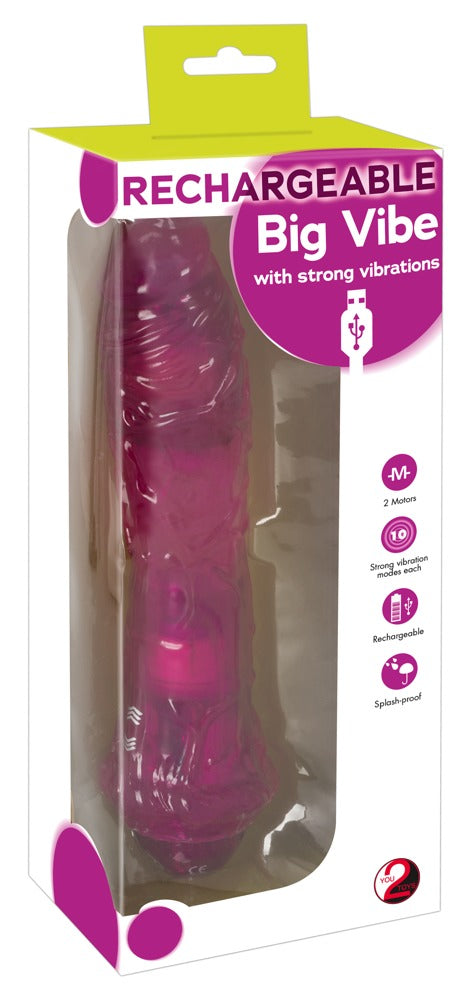 Y2T Rechargeable Big Vibe Purp