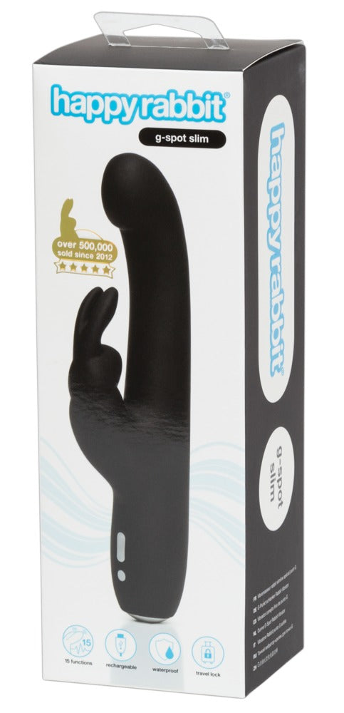 Happy Rabbit G-Spot Slim Black