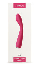 SVAKOM - Iris G-Spot En Clitoris Vibrator - Plum Red