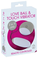 RC Love Ball & Touch Vibrator