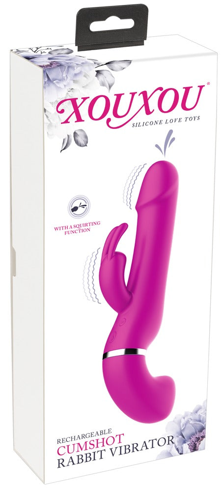 XOUXOU Cumshot Rabbit Vibrator