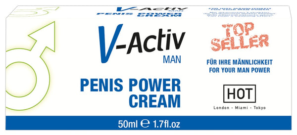 V-Activ - Penis Power Cream voor mannen - 50 ml
