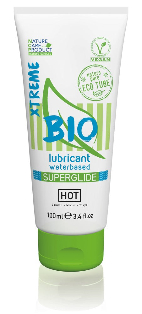 HOT BIO Superglide Xtreme Waterbasis Glijmiddel - 100 ml