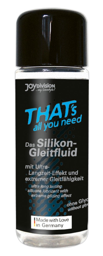 DAT is alles wat je nodig hebt - Siliconegebaseerde Glijmiddel - 3 fl oz / 100 ml