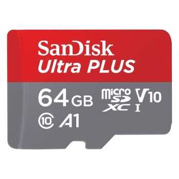 Sandisk MicroSDHC Elite Ultra 64GB 100MB/s Incl Adapter +2Y Rescue Pro + 1Y Magisto