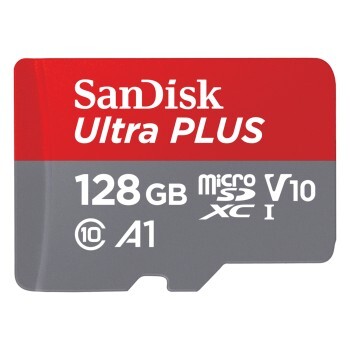 Sandisk MicroSDHC Elite Ultra 128GB 100MB/s Incl Adapter + 2Y Rescue P + 1Y Magisto