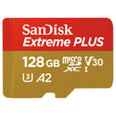 Sandisk MicroSDXC Extreme Plus 128GB 170mb / 90mb,U3,V30,A2