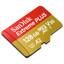 Sandisk MicroSDXC Extreme Plus 128GB 170mb / 90mb,U3,V30,A2