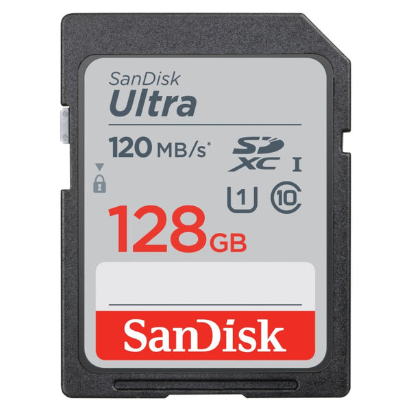 Sandisk SDXC Ultra 128GB (Class 10/UHS-I/120MB/s)
