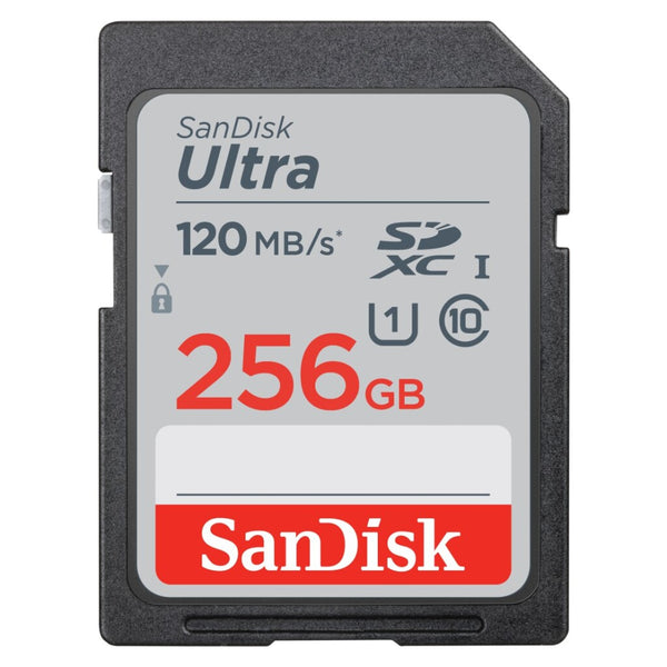 Sandisk SDXC Ultra 256GB (Class 10/UHS-I/120MB/s)